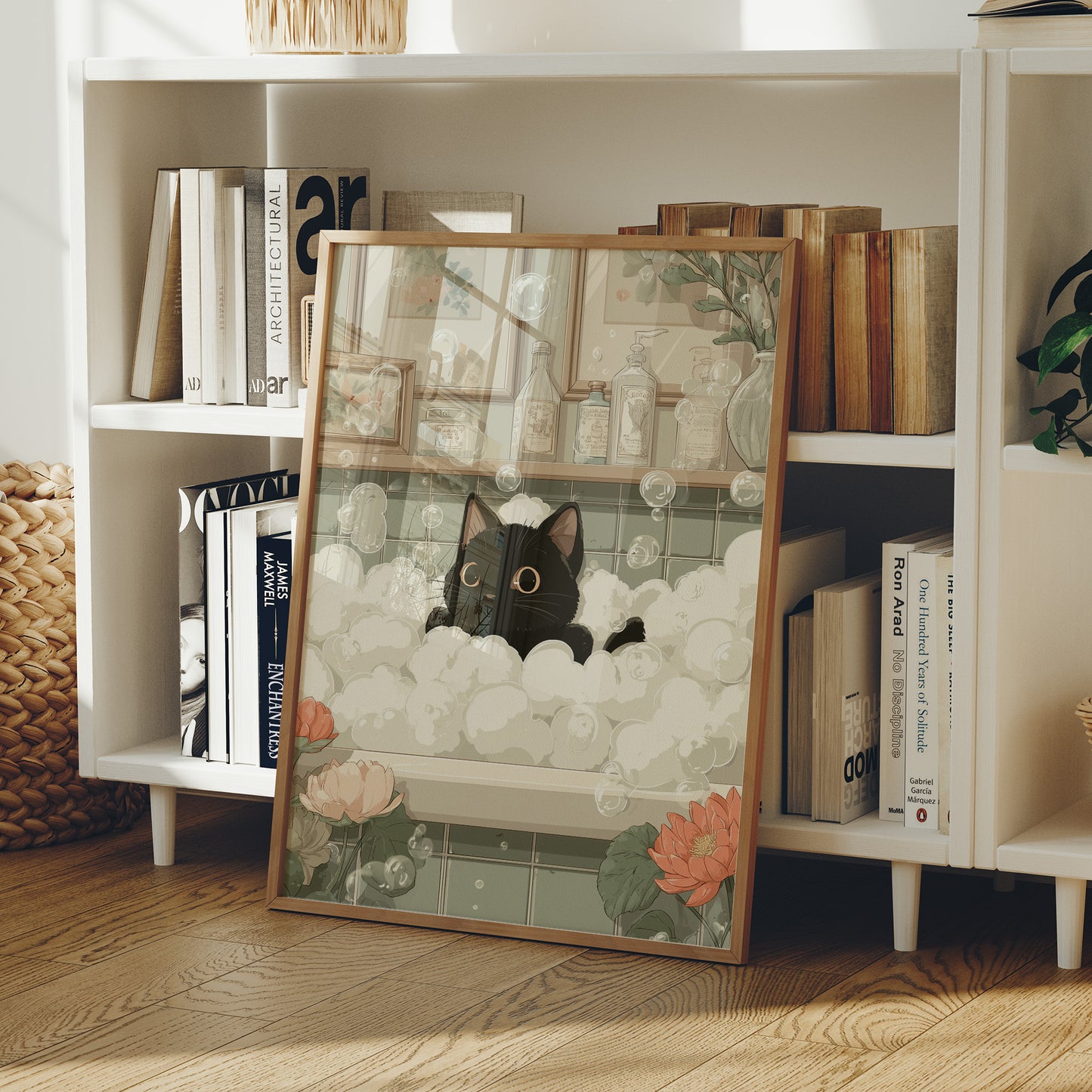 Bubble Bath Confidant: A Feline Spa Day