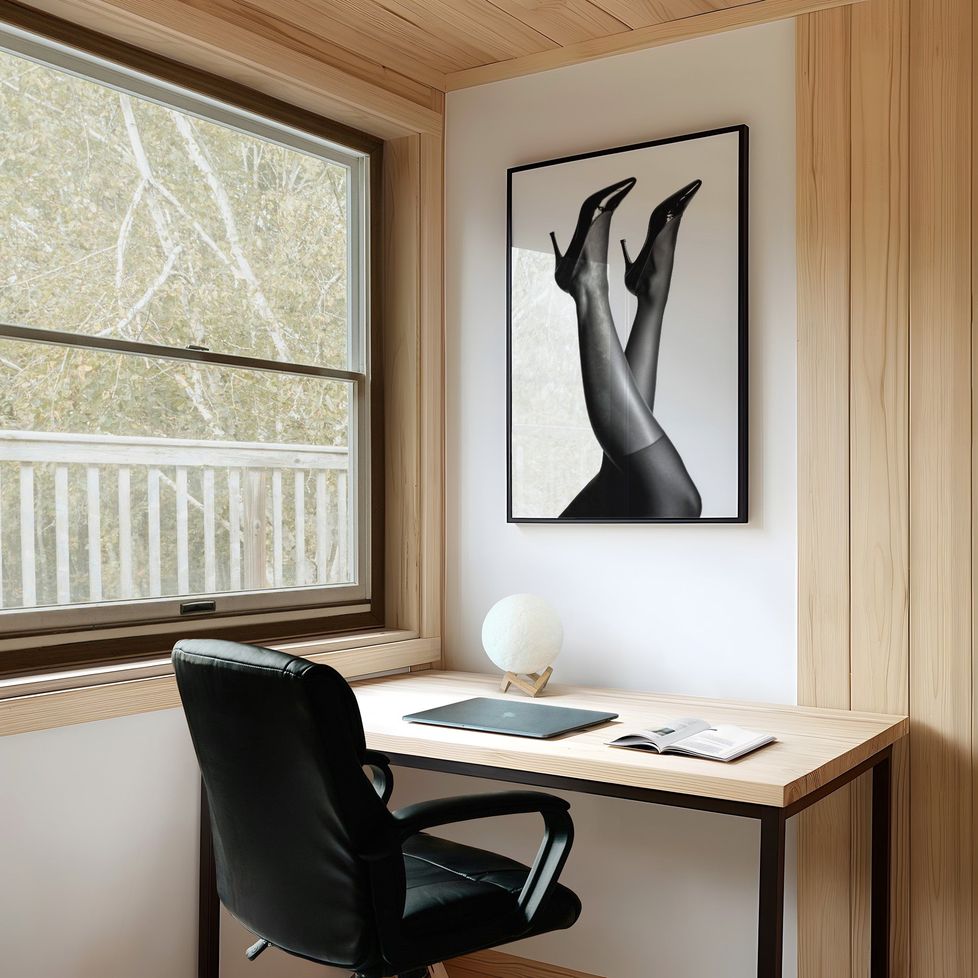 Elegant Silhouette: Stilettos in Motion
