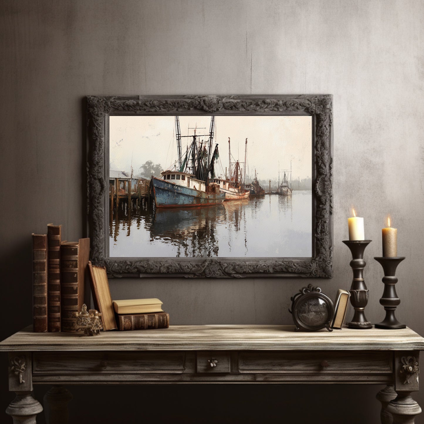 The Harbor That Held the Boats
