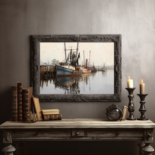 The Harbor That Held the Boats