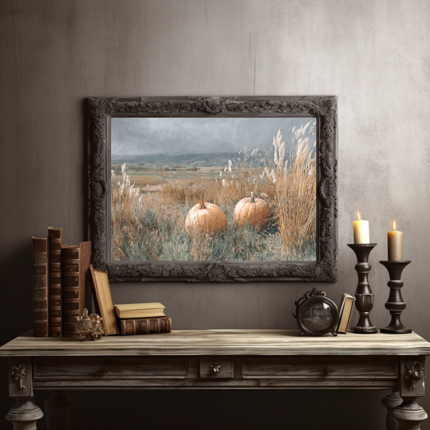 Harvest Whispers Through Prairie Grasses