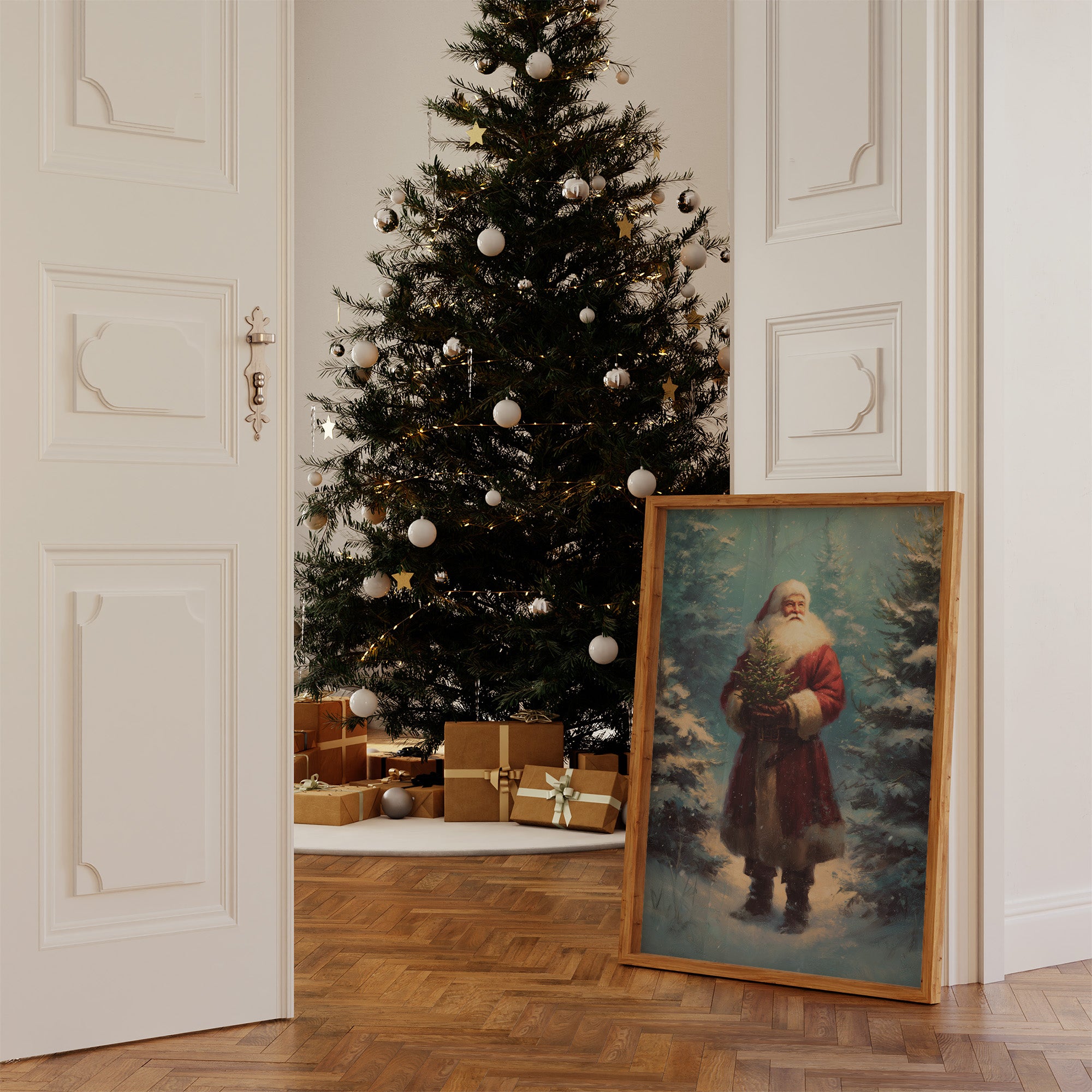 Santa Brings Evergreen Hope