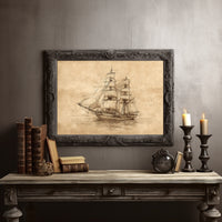 Sails Caught Between Memory and Horizon