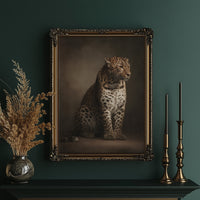 Spotted Sovereign In Studio Stillness