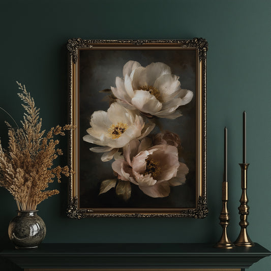 Three Blooms Hold Morning's Secret