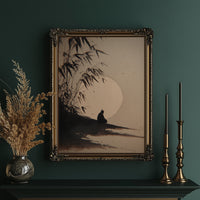 Stillness Beneath The Bamboo Moon