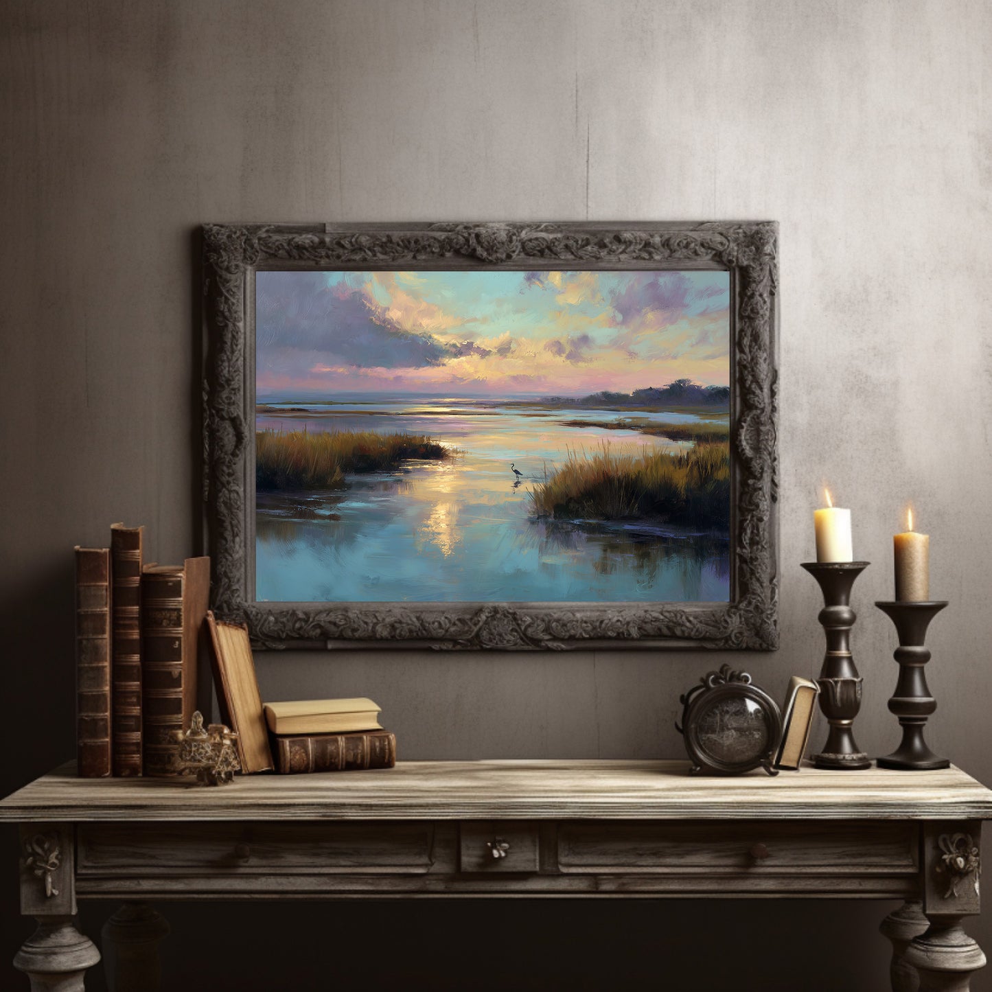 The Heron Knows This Hour