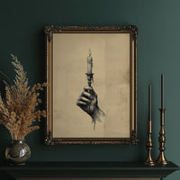 Hand Holds The Flickering Hour