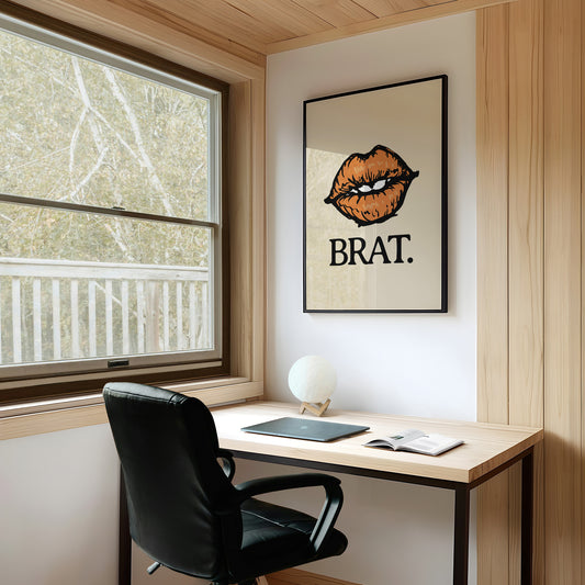 Orange Lips Say What They Mean