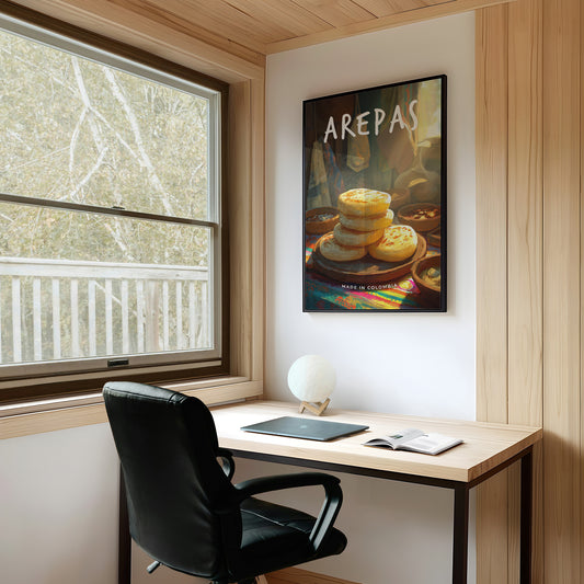 Golden Arepas In Morning Sunlight