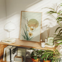 Golden Petals Chase Morning Light