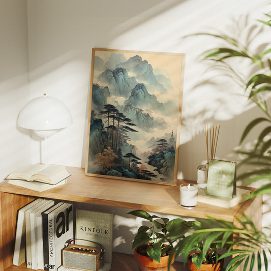 Misty Peaks Hold Ancient Pine Secrets