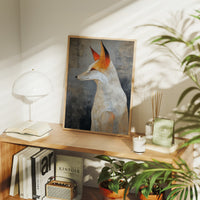 Urban Fox Finds Quiet Library Corner