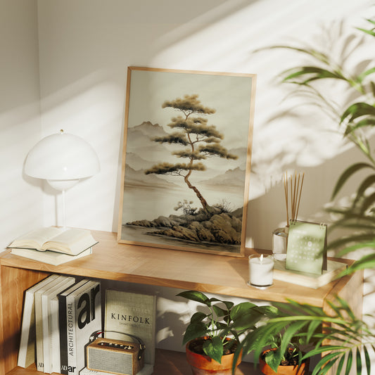 Lone Pine Bends To Eastern Wind