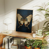 Moonlit Wings Tell Midnight Tales