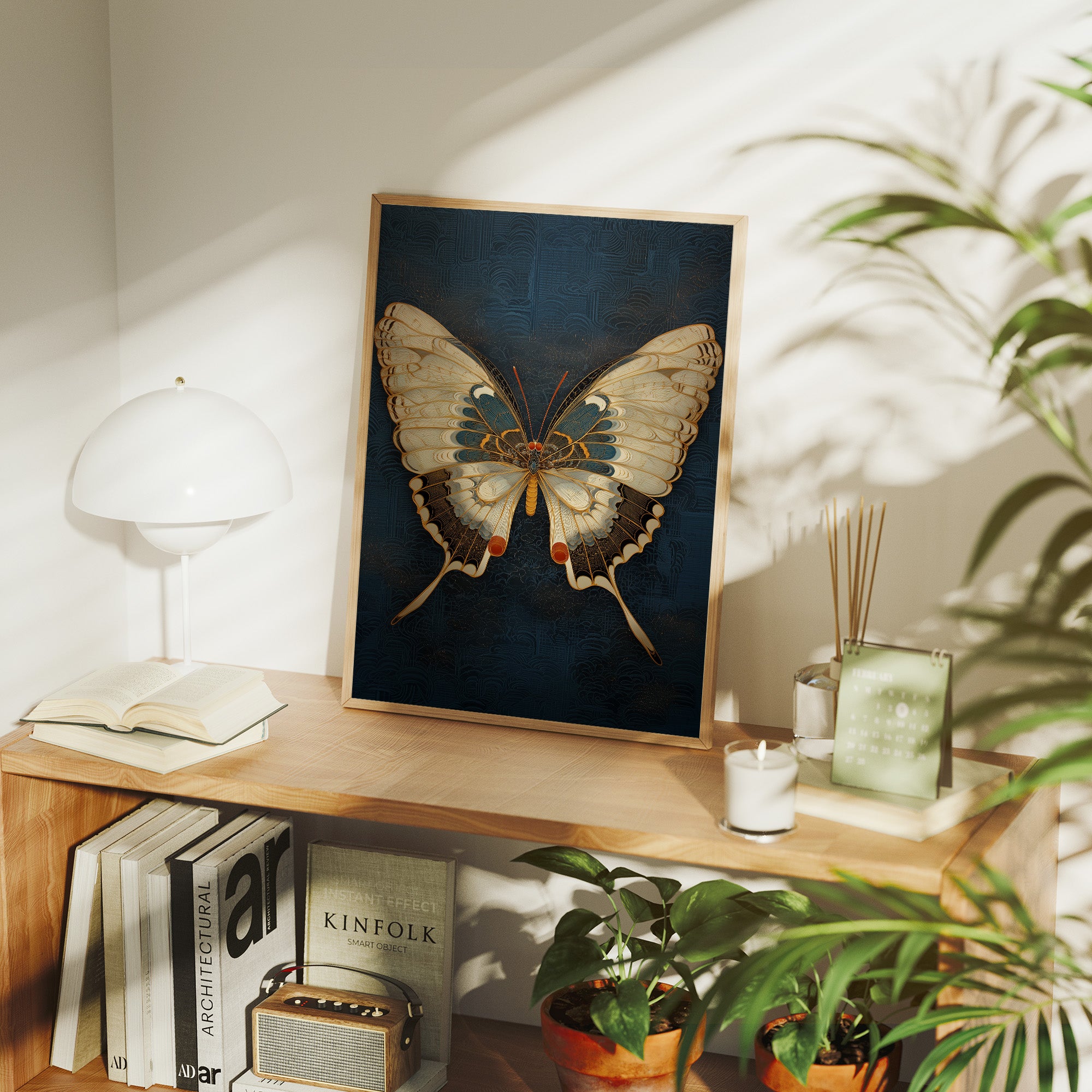 Moonlit Wings Tell Midnight Tales