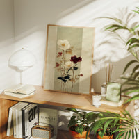 Roses Cast Shadows In Morning Light