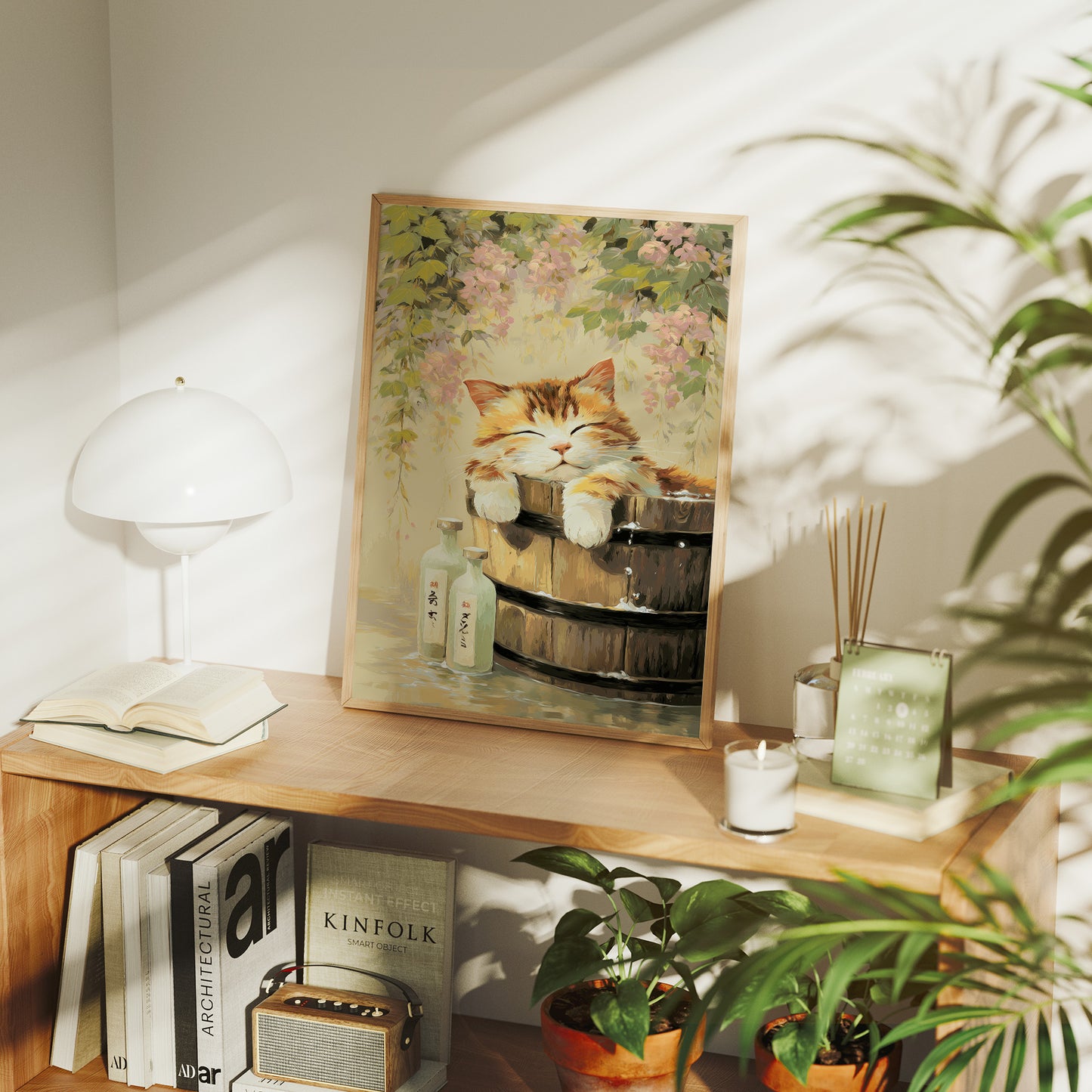 Lazy Cat's Spring Afternoon Dream