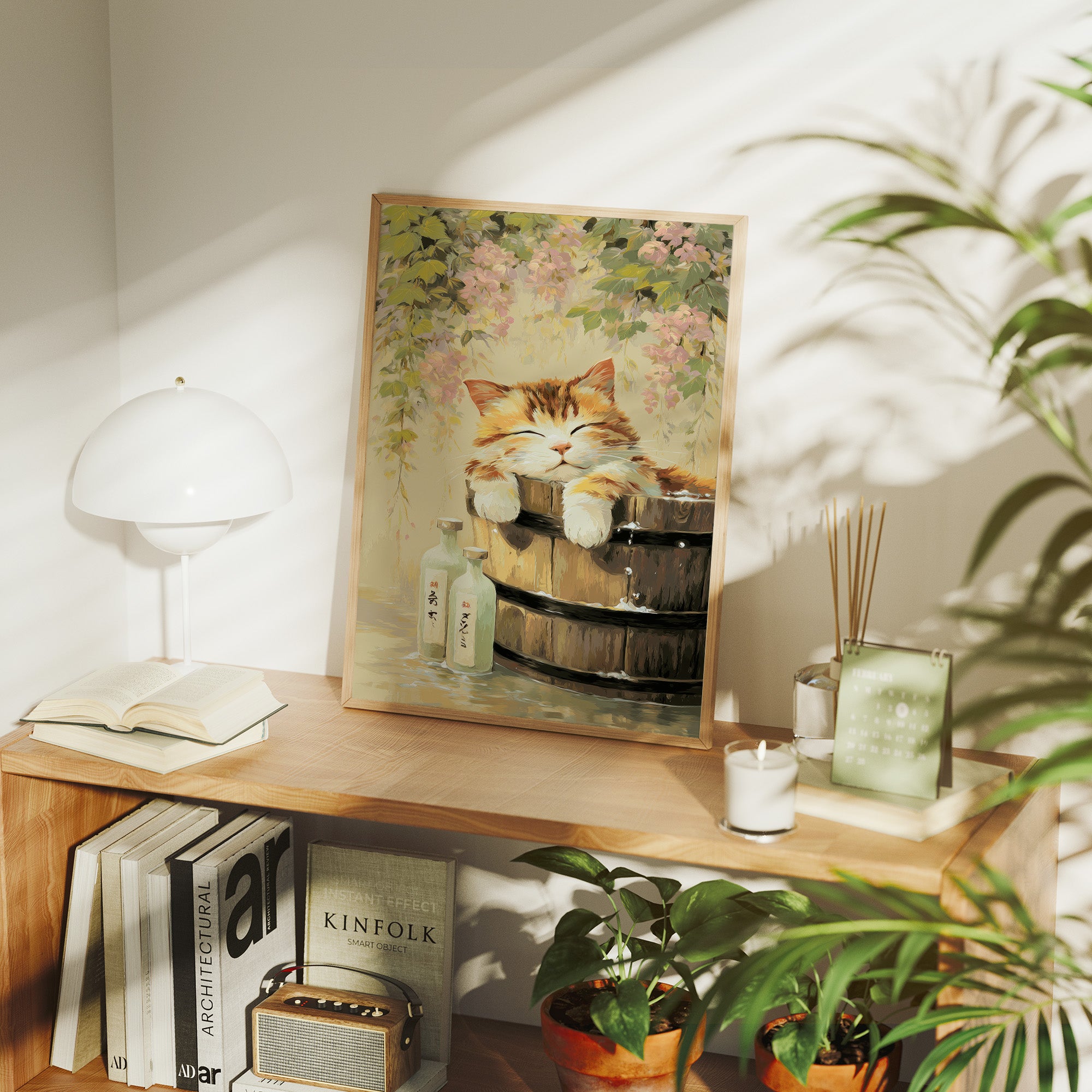 Lazy Cat's Spring Afternoon Dream