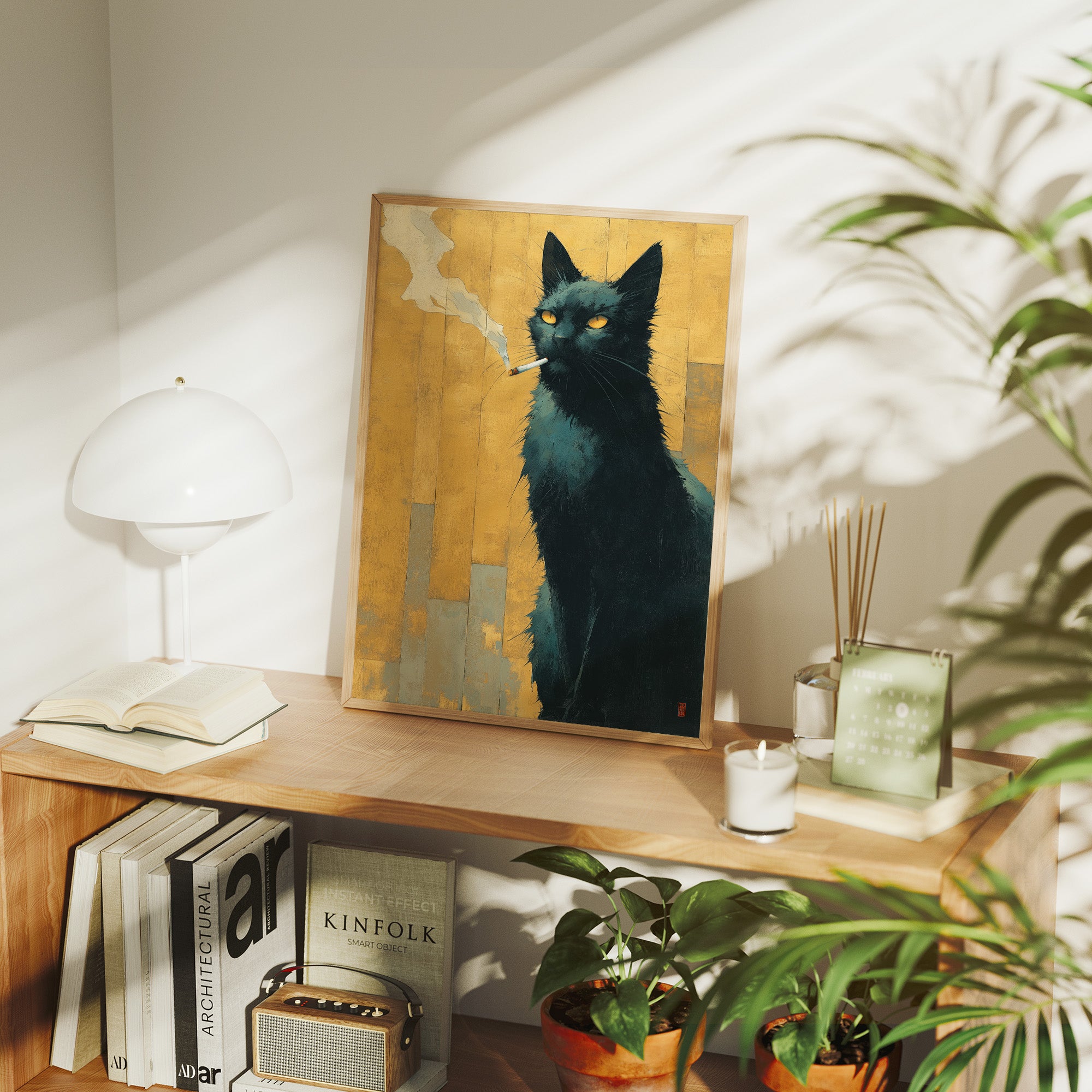 Midnight Cat's Golden Hour Rebellion