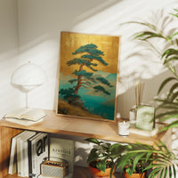 Lone Pine Greets Turquoise Dawn