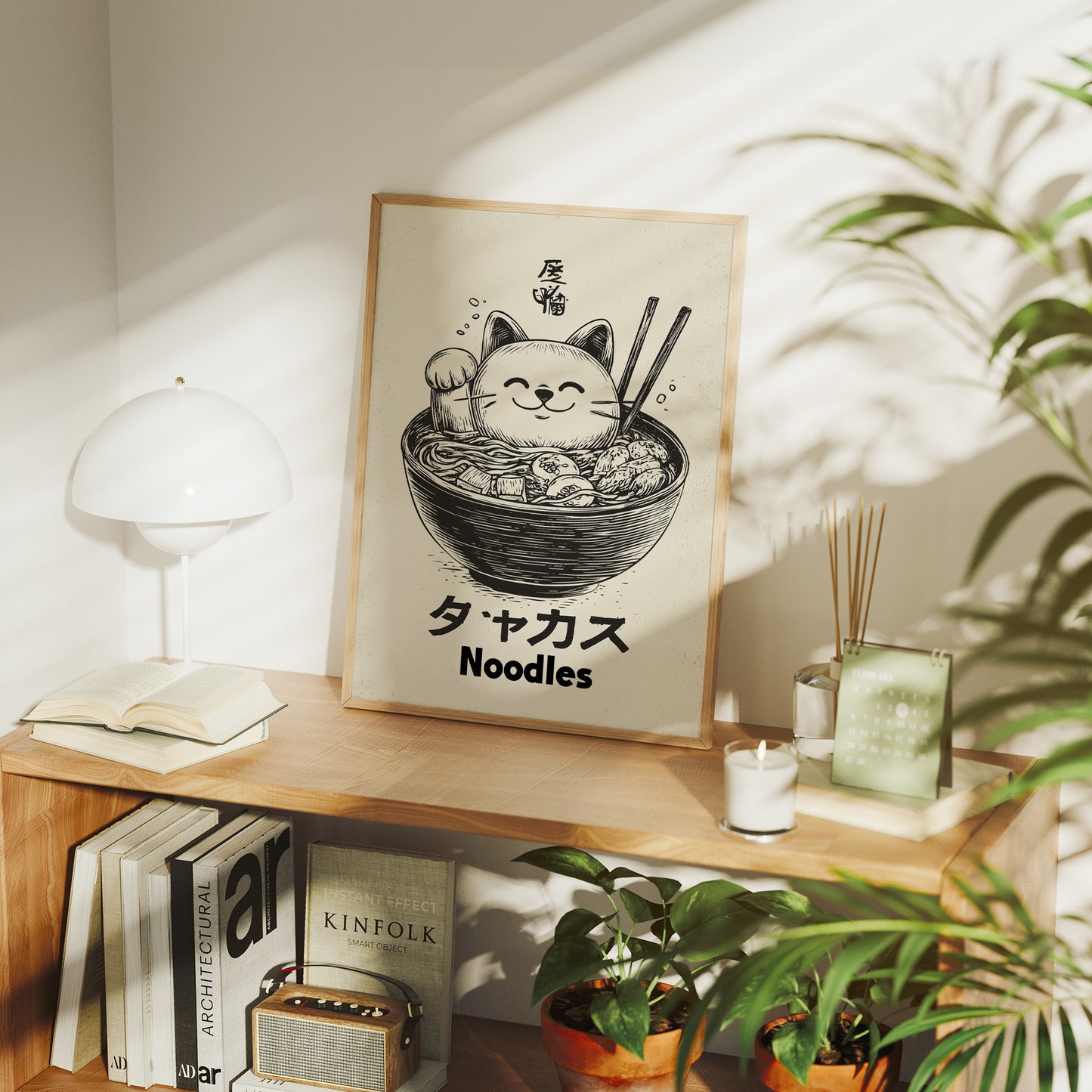 Lucky Cat's Ramen Adventure Unfolds