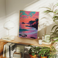 Coral Skies Paint Pacific Dreams