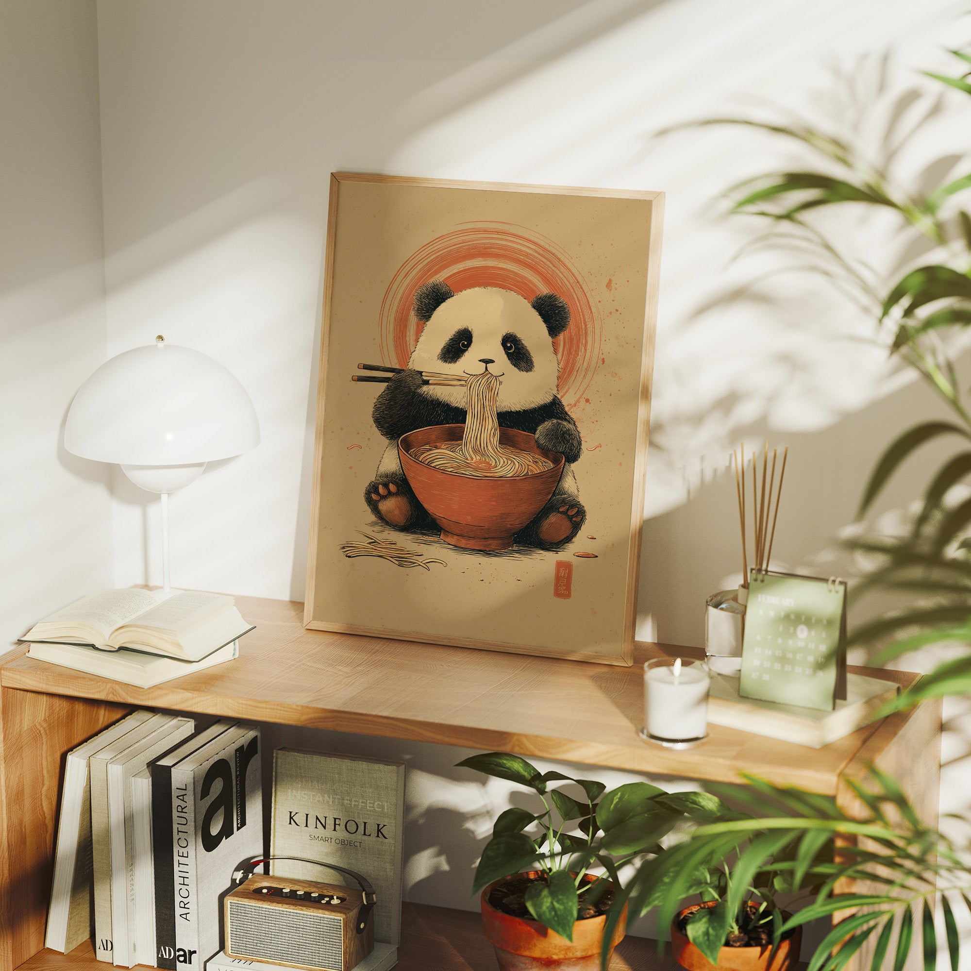 Panda's Cozy Ramen Adventure Story