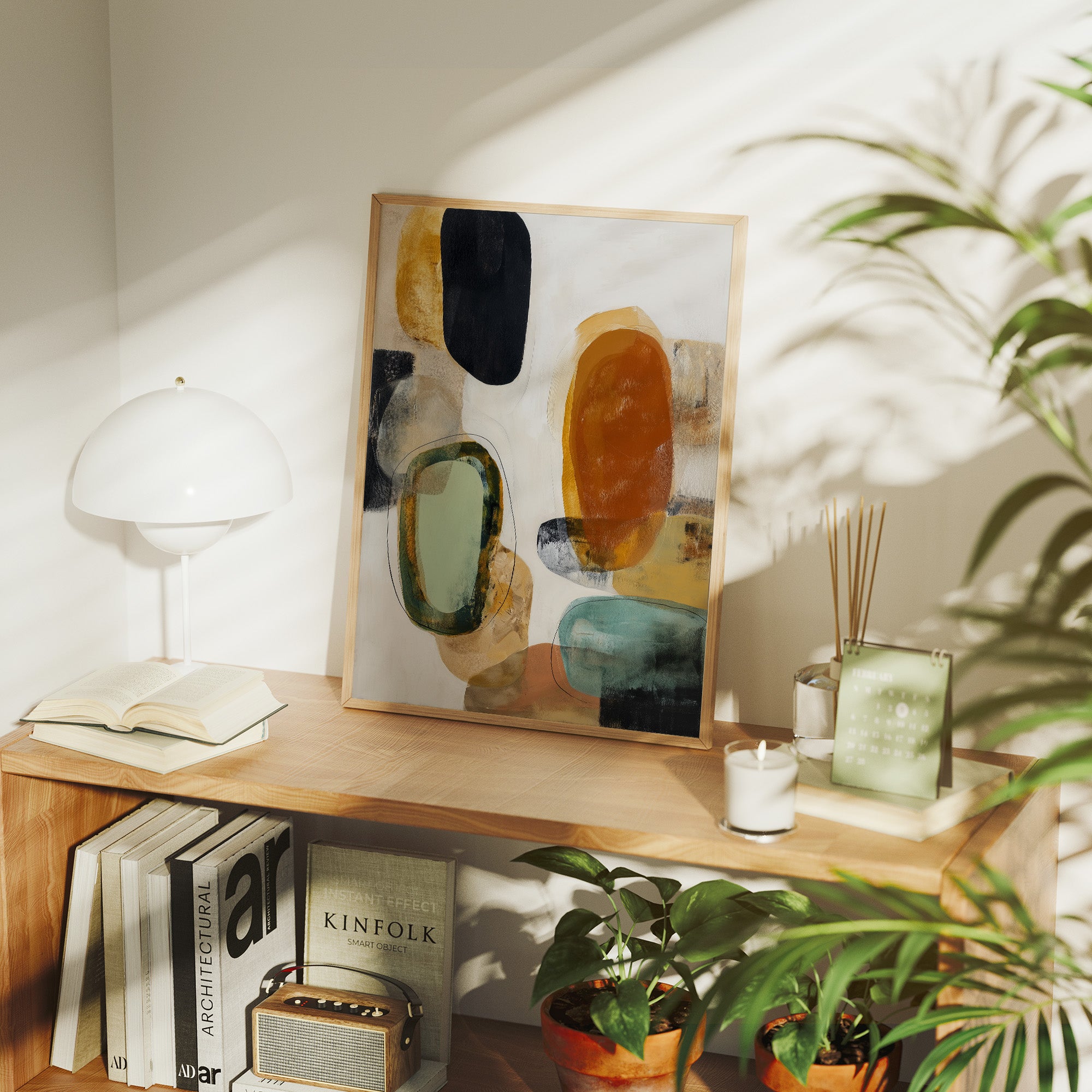 Gentle Shapes Dance In Morning Light