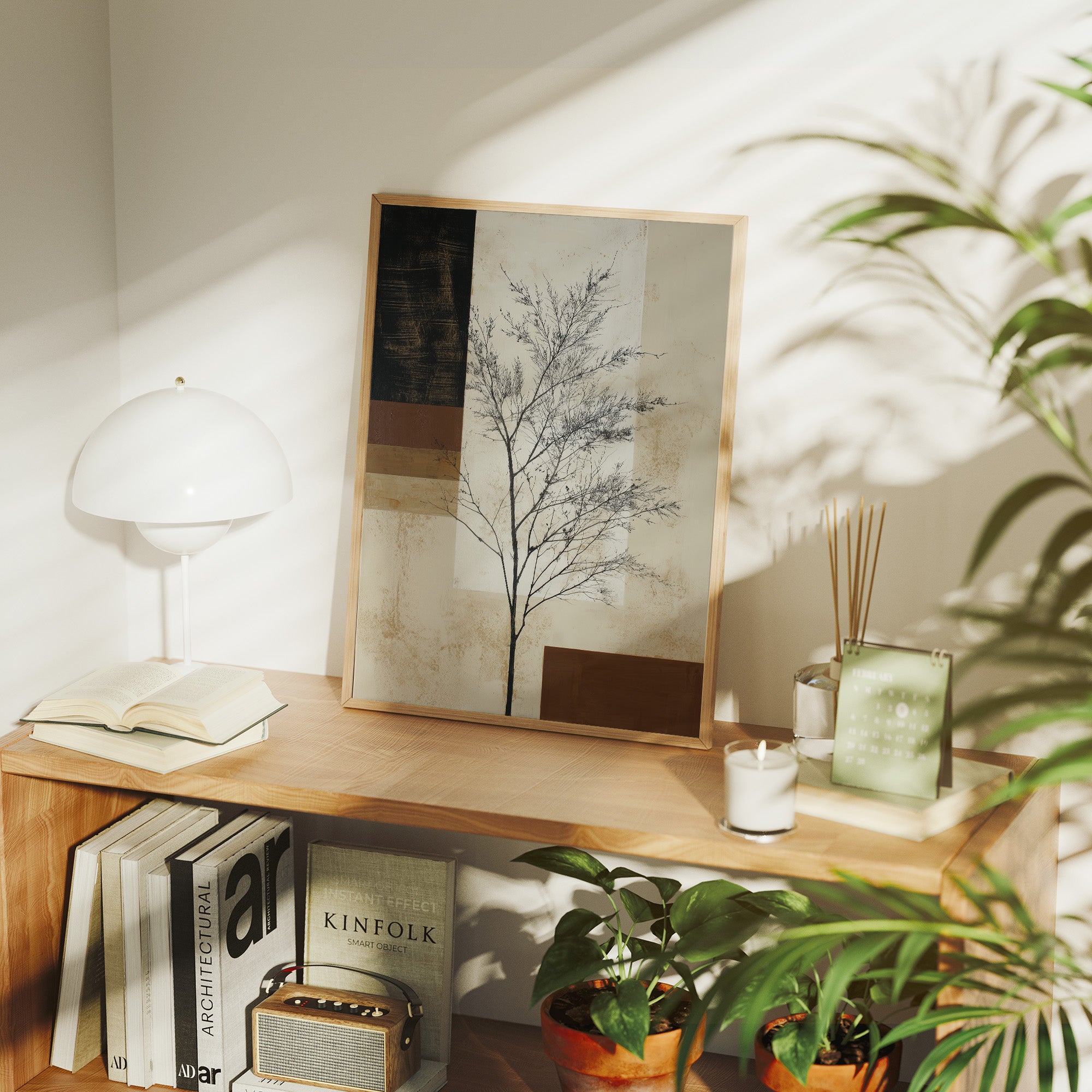 Delicate Branches Paint Winter's Memory