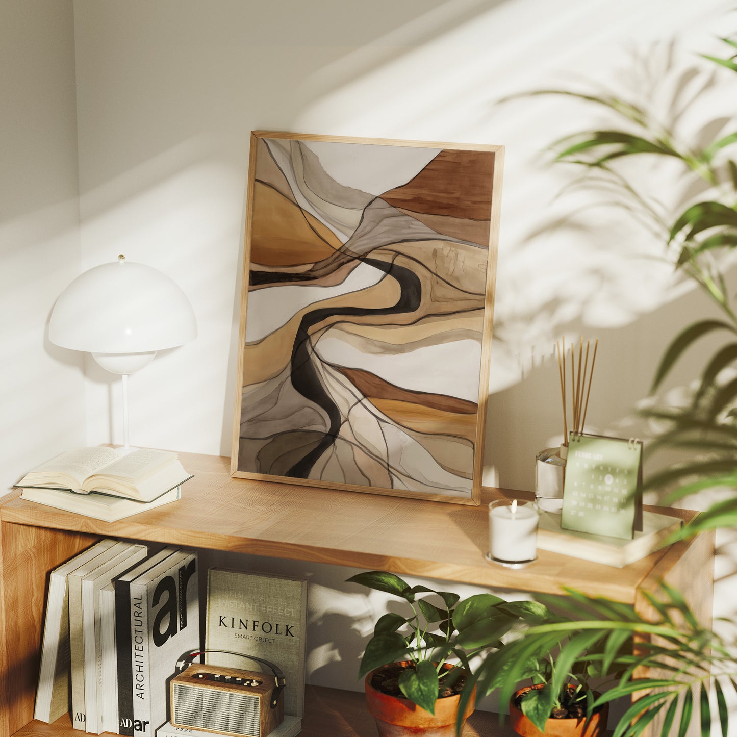 Earth Rivers Flow Through Time