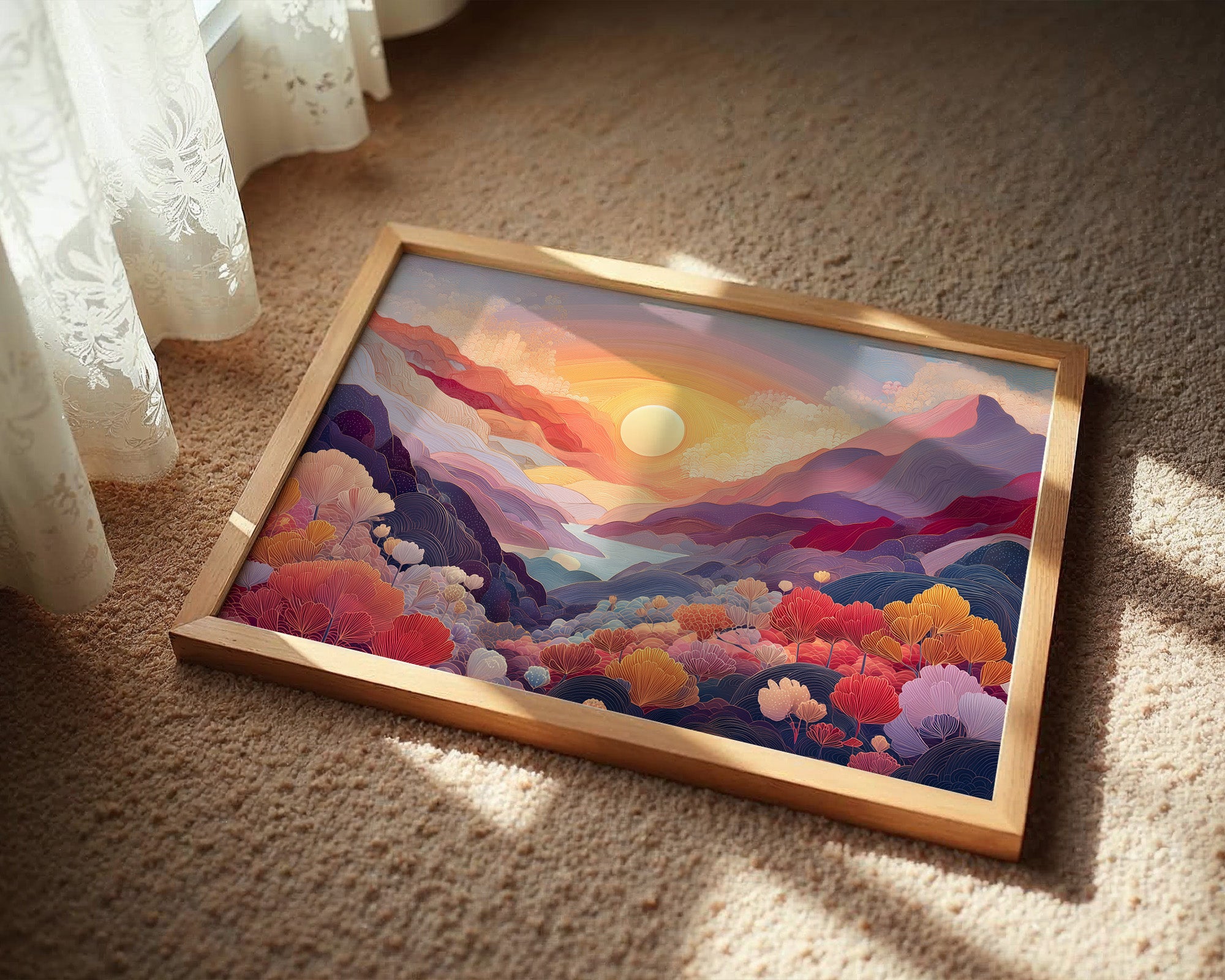 Valley Blossoms Chase The Sun