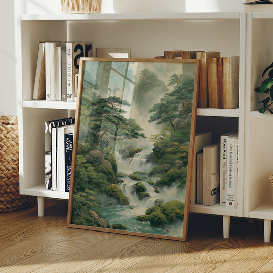 Cascading Waters Meet Urban Spirits