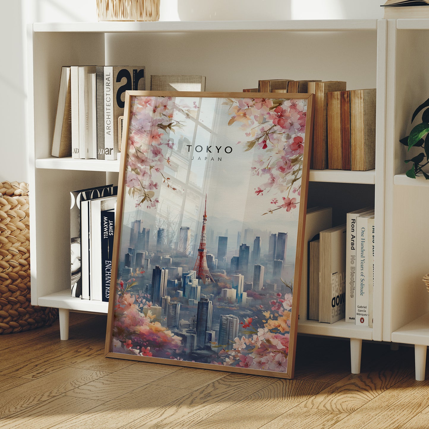 Cherry Blossoms Crown Tokyo's Steel Heart
