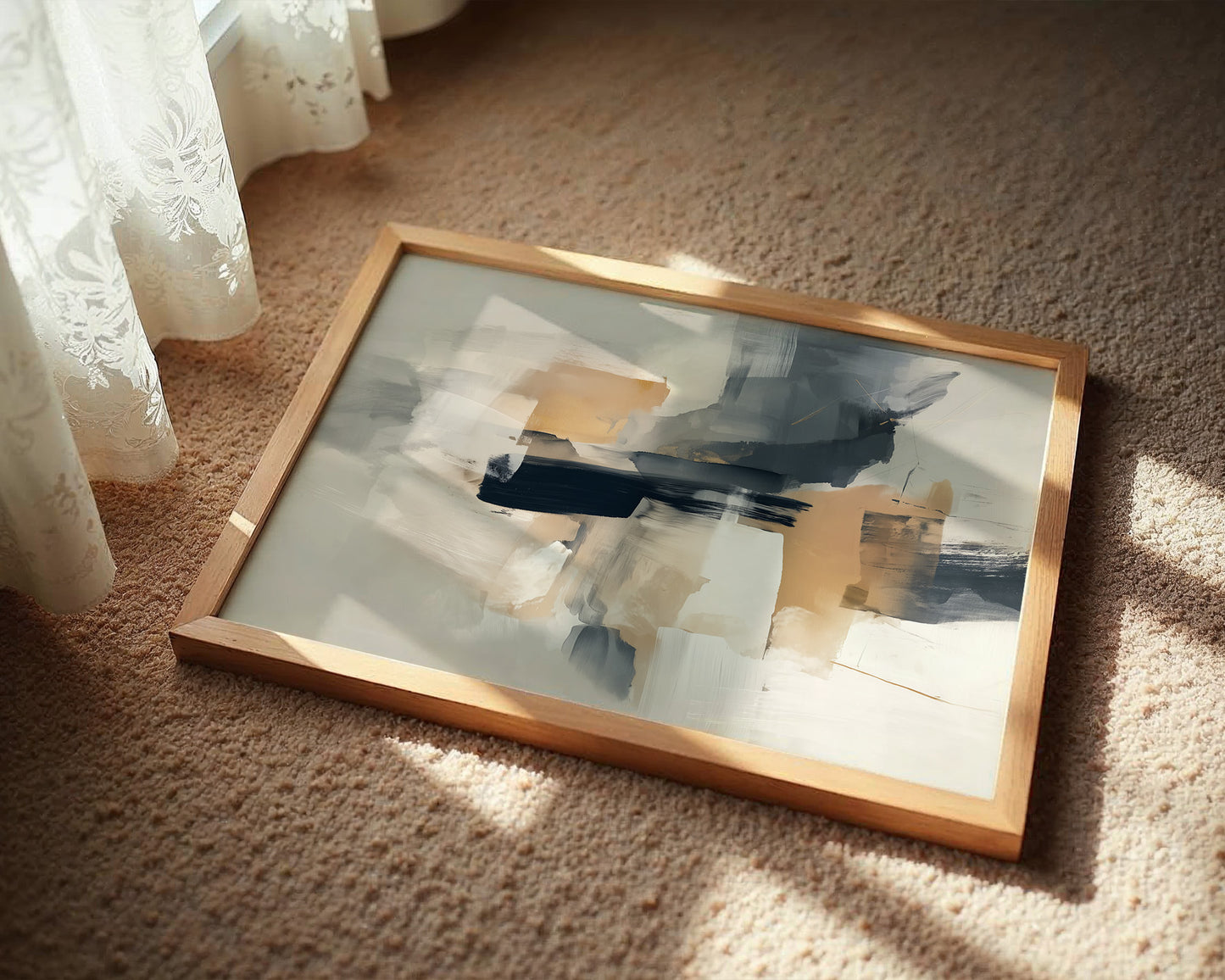 Afternoon Light Paints Abstract Stories