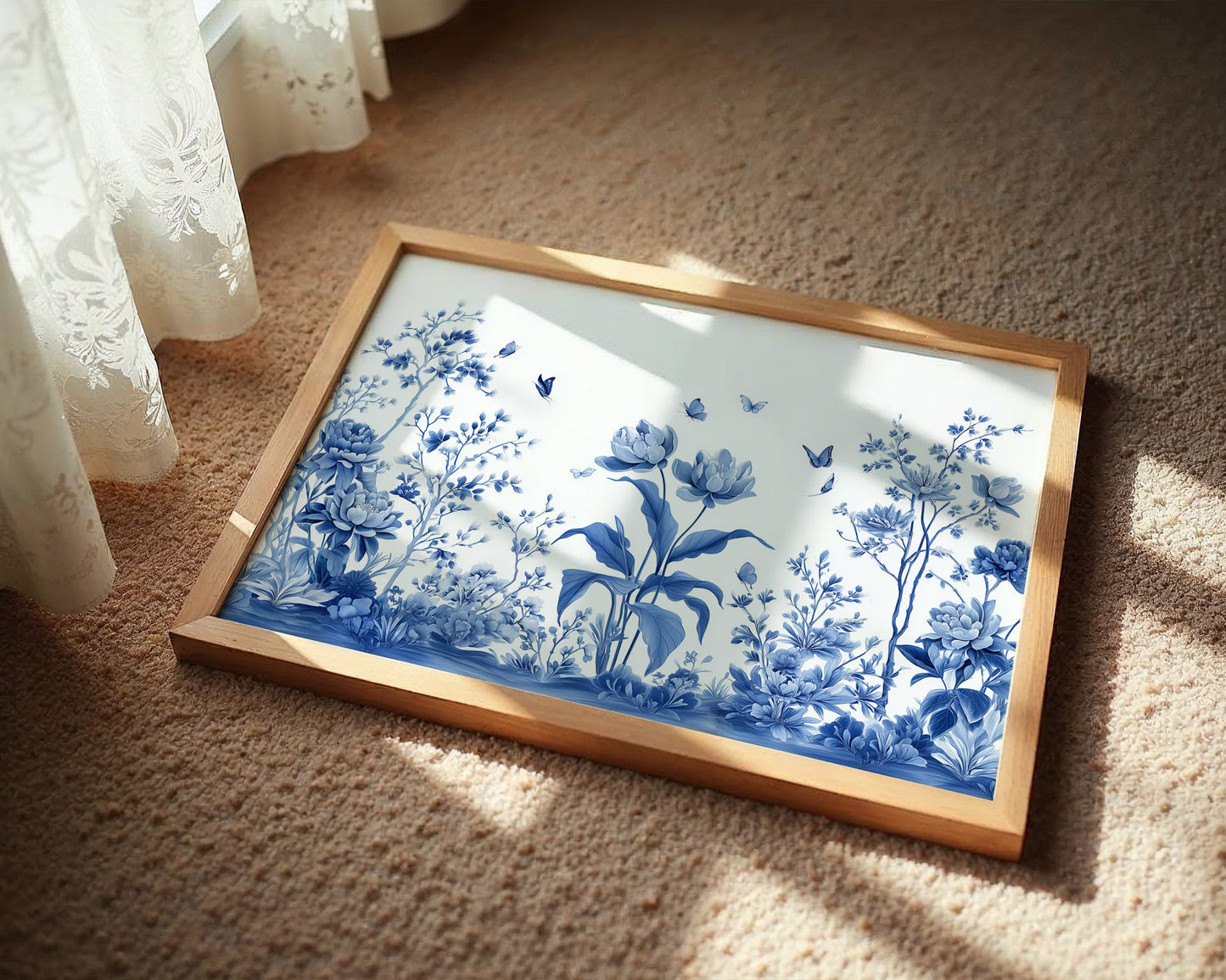 Blue Petals Tell Morning Stories