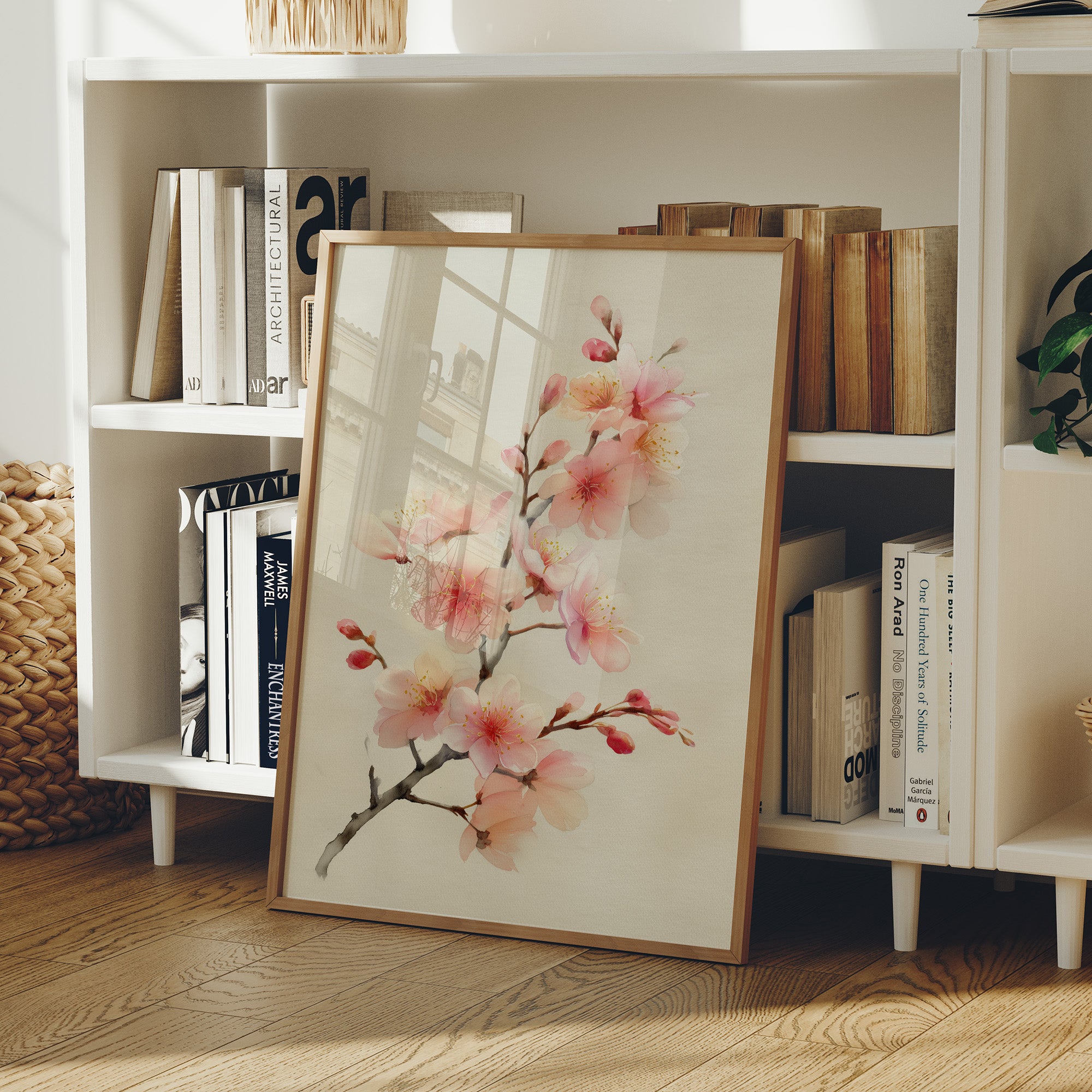 Cherry Blossoms Above Evening Spirits