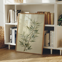 Bamboo Leaves Dance In Morning Light