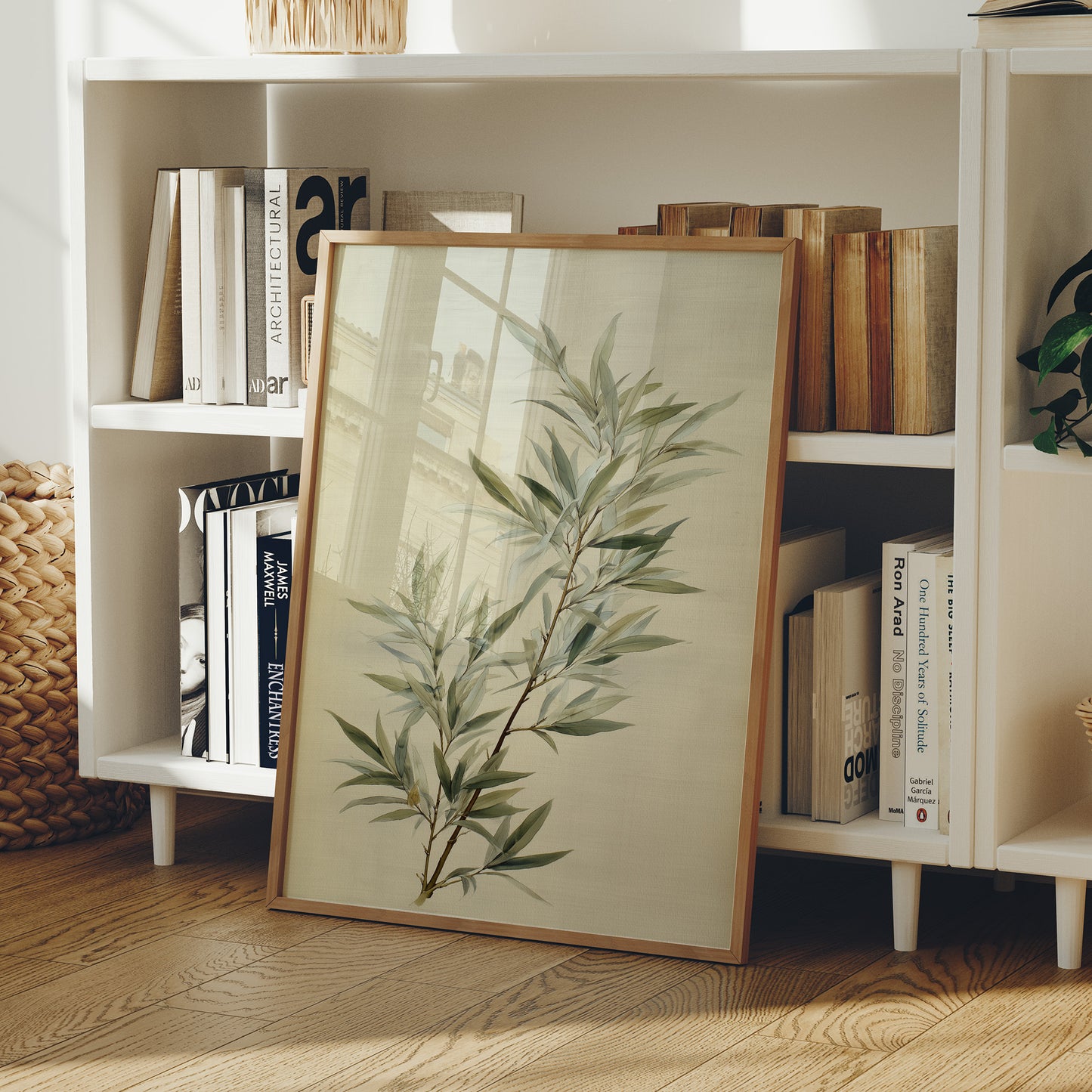Bamboo Leaves Dance In Morning Light