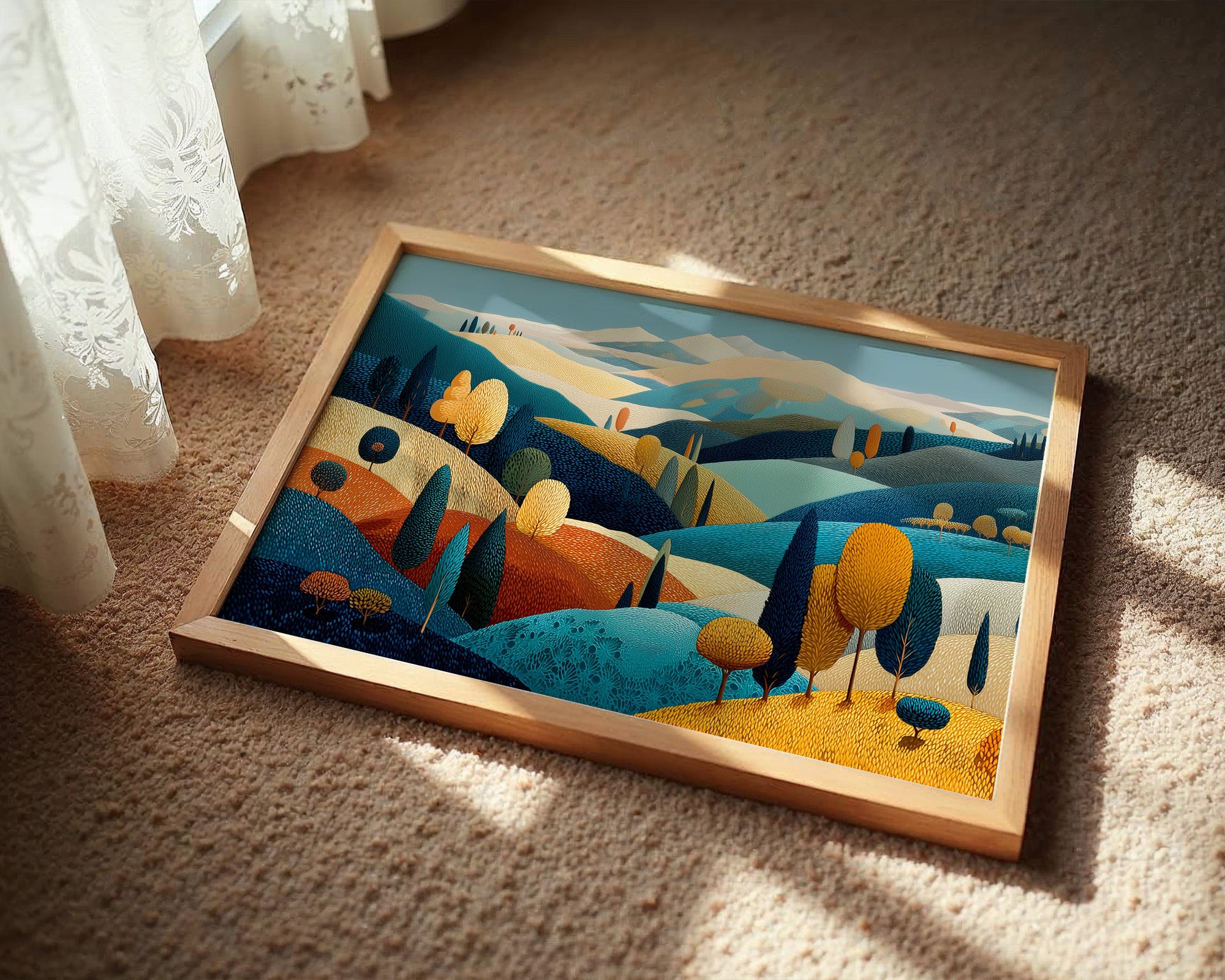 Tuscan Hills Wear Autumn's Colors