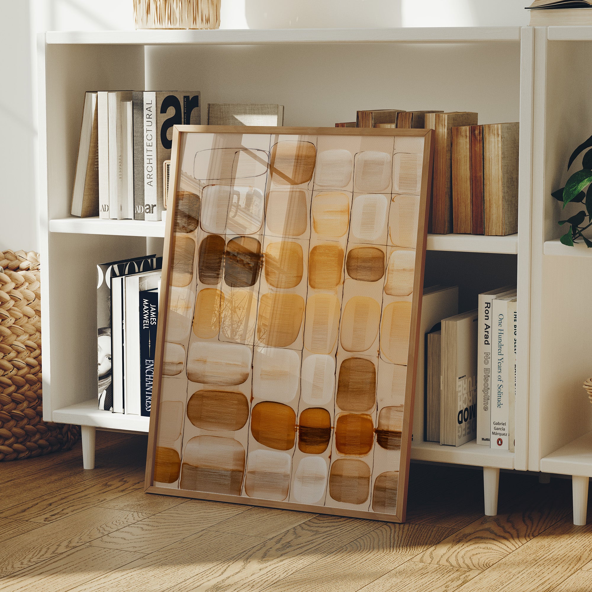 Honey Squares Dance In Morning Light