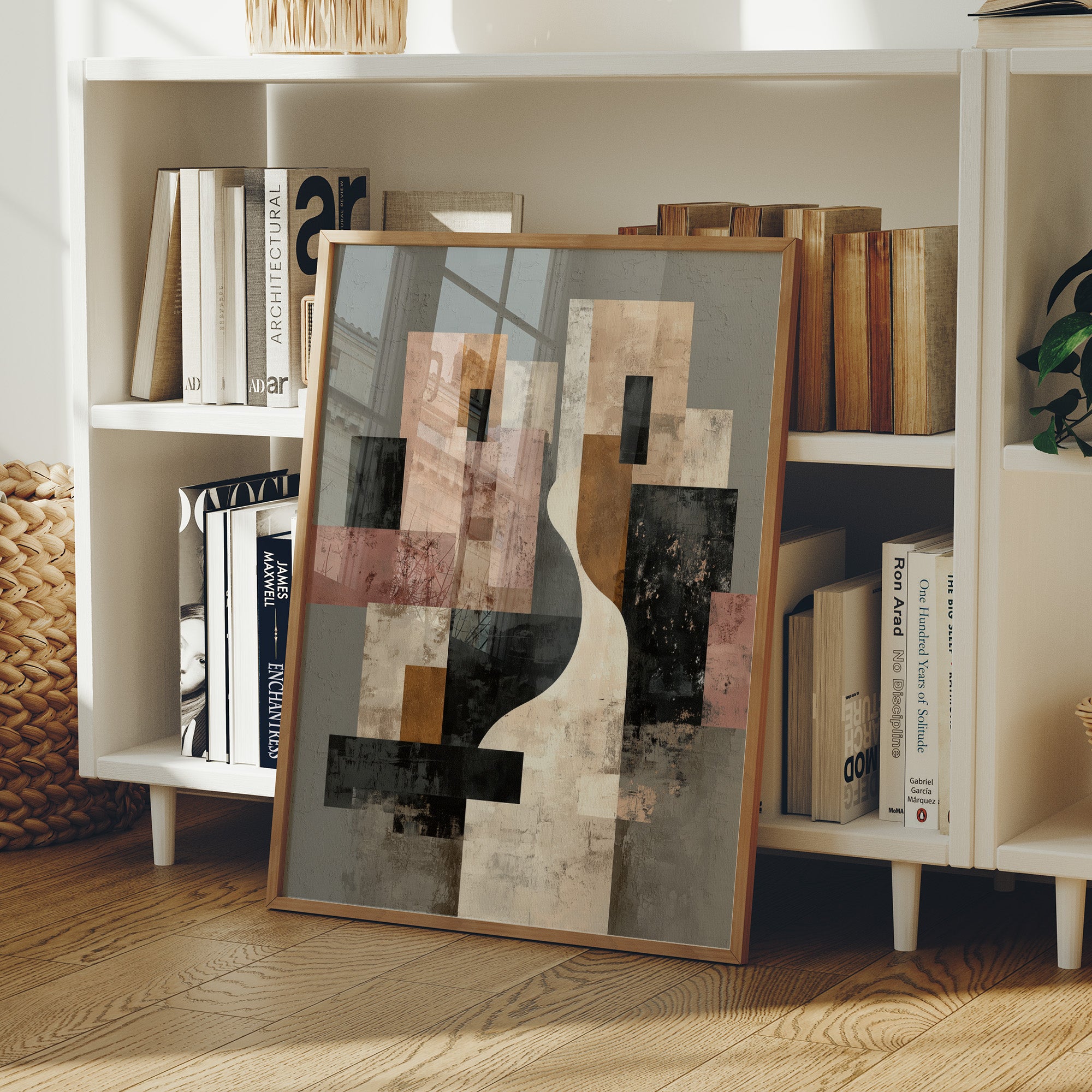 Modernist Forms Dance In Sunlight