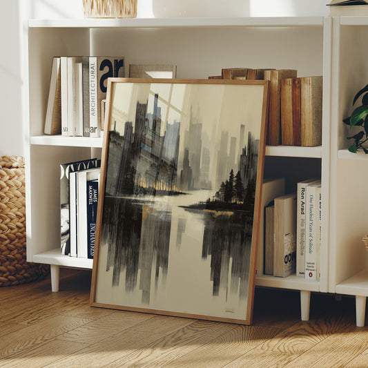 Twilight Mirrors The City's Edge