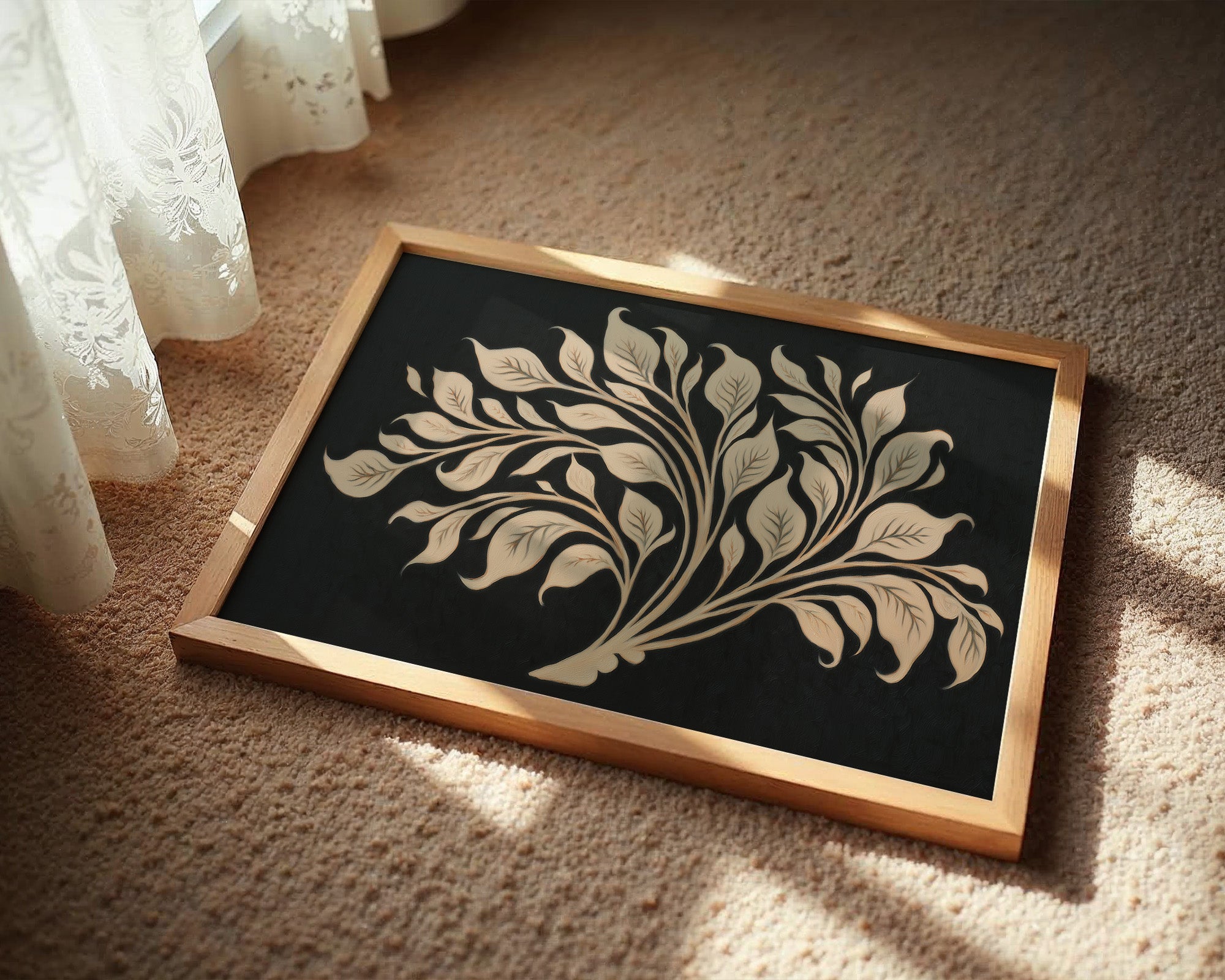 Botanical Elegance Unfolds In Night