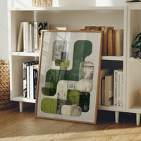 Moss Shapes Dance In Morning Light