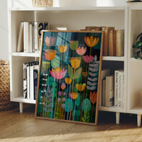 Tulips Toast The Evening Light