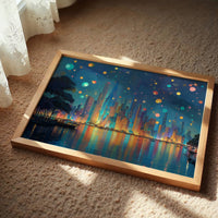 Lanterns Rise Above City Dreams