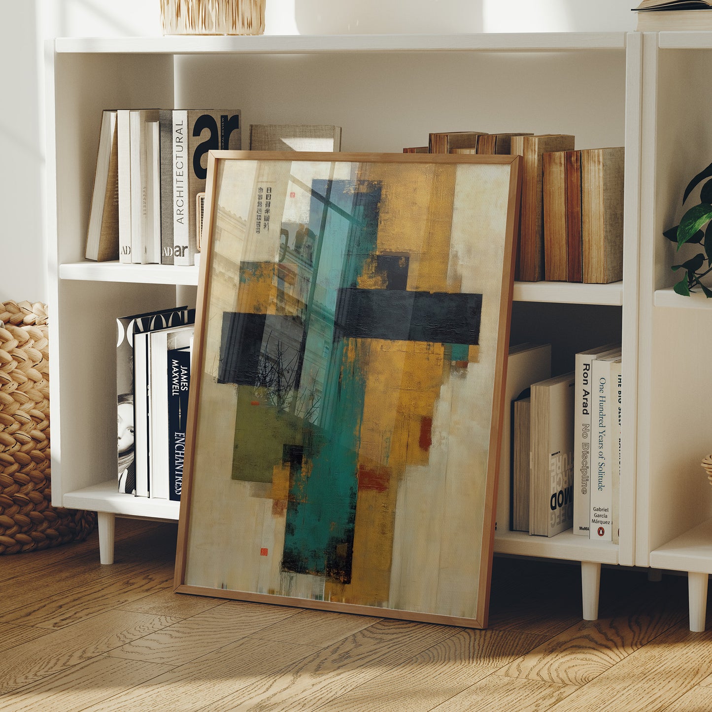 Turquoise Meets Gold At Dusk