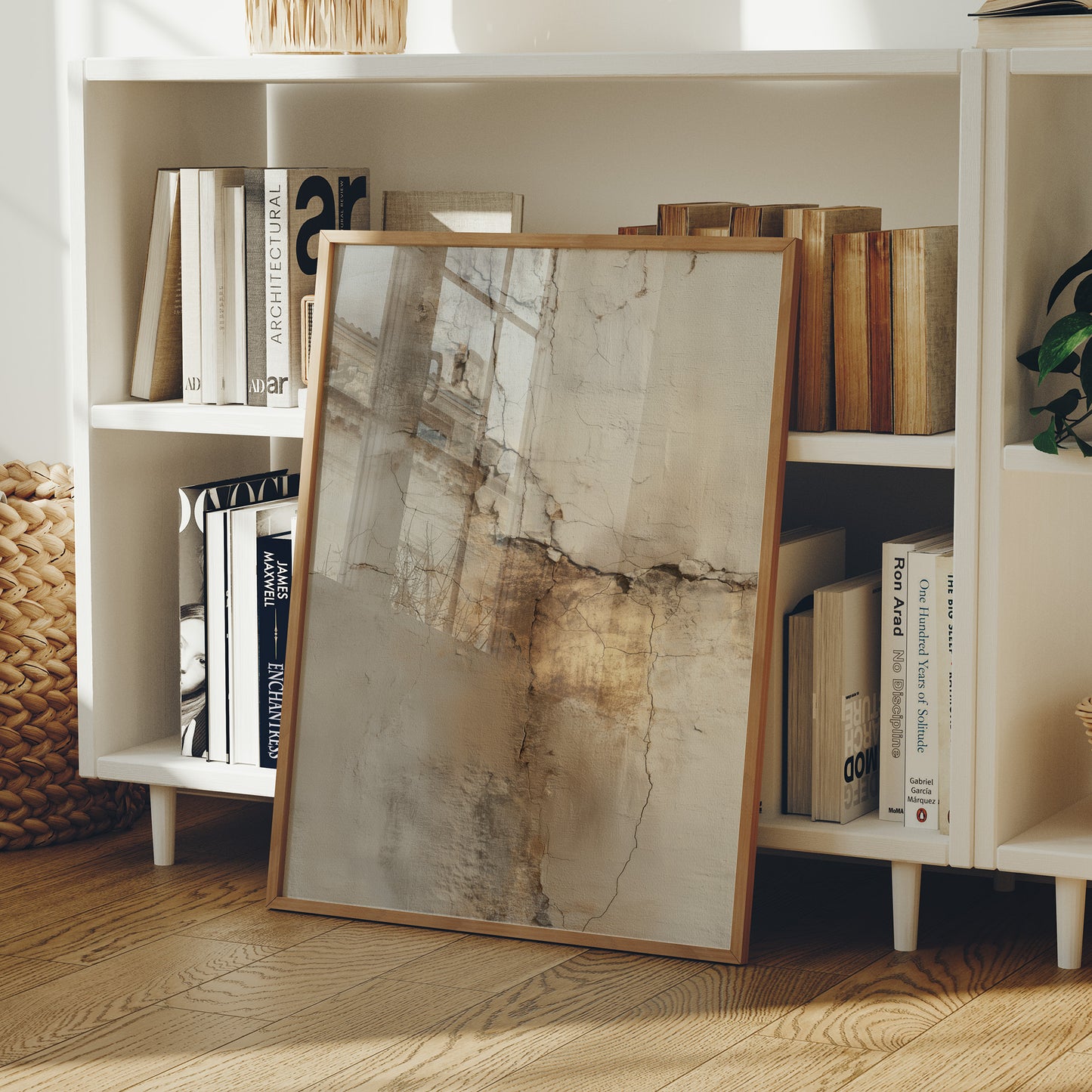 Sunlit Cracks Map Ancient Stories