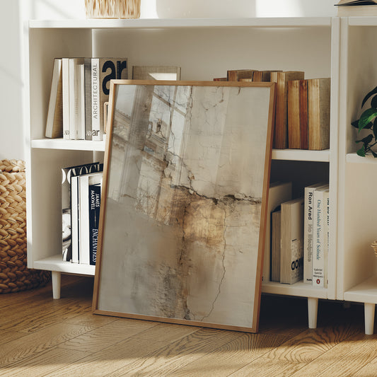 Sunlit Cracks Map Ancient Stories